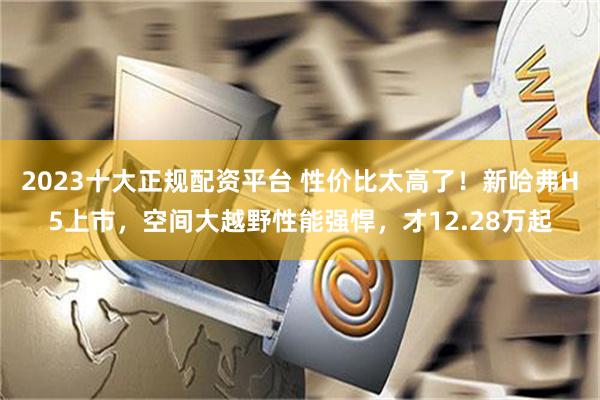 2023十大正规配资平台 性价比太高了！新哈弗H5上市，空间大越野性能强悍，才12.28万起