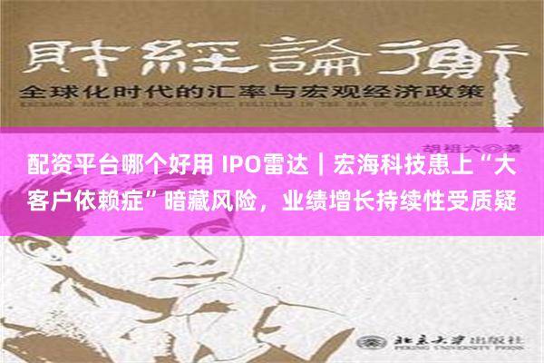 配资平台哪个好用 IPO雷达｜宏海科技患上“大客户依赖症”暗藏风险，业绩增长持续性受质疑