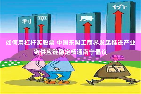 如何用杠杆买股票 中国东盟工商界发起推进产业链供应链稳定畅通南宁倡议