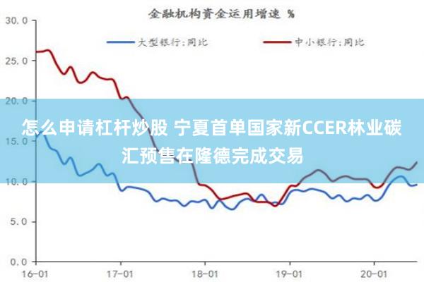 怎么申请杠杆炒股 宁夏首单国家新CCER林业碳汇预售在隆德完成交易