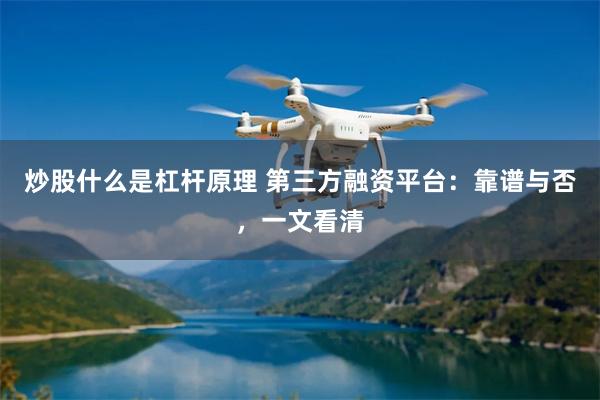炒股什么是杠杆原理 第三方融资平台：靠谱与否，一文看清